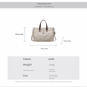 Элитные деловые сумки для ноутбуков высокого качества, на молнии, с индивидуальным логотипом, модная сумка-тоут, нейлоновая сумка через плечо с защитой от кражи - Product Image 2