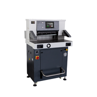 Machines hydrauliques de coupeur de papier programmées par WD-HD530 de la guillotine A3/A4 automatique électrique de découpeuses de papier