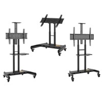Soporte de TV Deslizante LED LCD de Alta Resistencia AVA1500-60-1P/AVA1800-70-IP, Soporte de TV Flotante de Pared