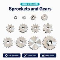 Pignons et engrenages en acier usinés sur mesure par CNC avec alésage en D, pièces de transmission pour machines, usine OEM