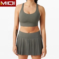 MIQI vente en gros soutiens-gorge de sport vierges pour femmes soutien-gorge de sport croisé grande taille 3xl pour femmes