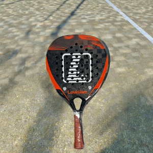 Vợt cầu lông chuyên nghiệp chất lượng cao, tùy chỉnh, thể thao Padel mới, lõi Carbon 18K, lõi EVA, màu trắng đen, lưới 12K, vợt tennis bãi biển - Product Image 6