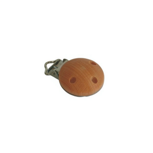 Clip per ciuccio Ilan da 30 mm in legno per biberon, per uso infantile - Product Image 2