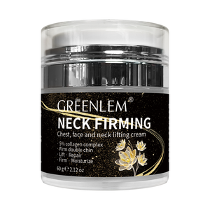 Crème pour le cou au collagène 5% pour le visage, la poitrine et la peau relâchée, ingrédients blanchissants et nourrissants, liftants et raffermissants - Product Image 1
