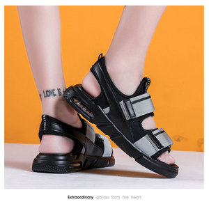 Haute qualité mode chaussures casual <span class=keywords><strong>sandale</strong></span> chaussures <span class=keywords><strong>meilleure</strong></span> vente matériel gris portable été en plein air <span class=keywords><strong>randonnée</strong></span> Sport hommes <span class=keywords><strong>sandale</strong></span> - Product Image 3