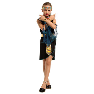 Disfraces <span class=keywords><strong>de</strong></span> Faraón Egipcio <span class=keywords><strong>de</strong></span> Halloween para niños niña Navidad carnaval fiesta princesa Cosplay disfraces - Product Image 5