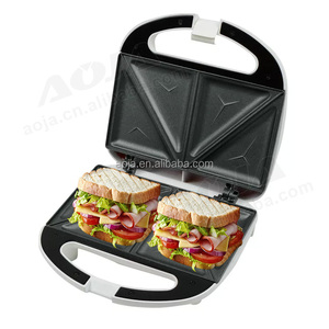 Aoja Hộ Gia Đình Điện Waffle Nhà Sản Xuất Thuận Tiện Hoạt Động Rắn Máy Cho Waffle Bánh Sandwich Bít Tết Làm Xách Tay 2 Lát Tấm - Product Image 2