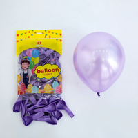 Balon Lateks Bulat Tianshuo Berkualitas Tinggi 10 inci dengan Tali Penghubung, Cetak 2 Warna, Dekorasi Pesta Pastel, Model 2.2g, Grosir