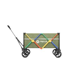 Chariot de camping pliable à quatre roues en métal Freeair, multi-couleurs, capacité de charge de 300 Jin, portable et personnalisable - Product Image 1