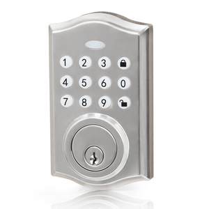Serrure de porte électronique numérique biométrique SINOVO avec clavier à code, entrée sans clé, poignée de porte intelligente - Product Image 1