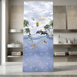 Offre Spéciale 300x600mm Carreaux d'intérieur en céramique 12x24 Design marbre brillant 30x60cm Carreaux muraux en porcelaine pour murs de salle de bain - Product Image 6