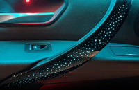 Kit de Accesorios de Actualización de Luces LED para Altavoces de Puerta Interior, Iluminación Ambiental Dinámica de 64 Colores para BMW Serie 4 Coupé M4 F82 F83