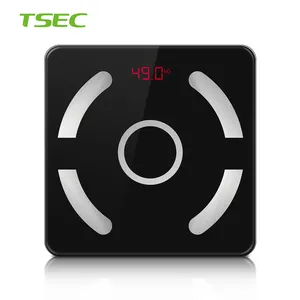 Best Seller Digital USB Rechargeable Personal IOS Android Loss Tracking App Composition Monitor Digital Smart Scale