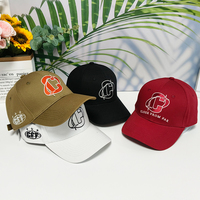 Gorra de béisbol de algodón de sarga de 6 paneles con estructura personalizada, logotipo bordado plano, informal, deportiva, ajustable para hombre