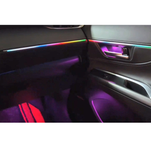 Iluminación Ambiental Interior LED para Automóvil, Accesorios de Decoración para Toyota Harrier/Venza 2022-2024 - Product Image 2