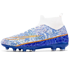 Người Đàn Ông Của Chuyên Nghiệp Bóng Đá Đào Tạo Gai Giày Thanh Niên Ag Dài Gai Cho Cỏ Nhân Tạo Không Trượt Bị Gãy Gai Mùa Hè Mùa Đông - Product Image 2