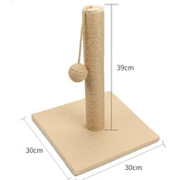Sisal corde chat grattoir griffoir chaton animal de compagnie tour de saut jouet avec balle chats canapé protecteur escalade arbre grattoirs tour