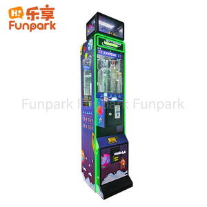 Funpark Mega Mini Claw <span class=keywords><strong>Machine</strong></span> Pequeños juguetes recreativos que funcionan con monedas con premio de felpa en inglés Construcción de metal - Product Image 2