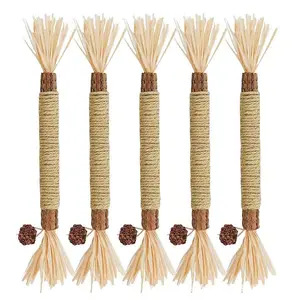 Wholesale Cat Chew Toys Cleaning Teeth Chew Sticks Natural Matatabi <strong>Pet</strong> Chew Toys - Product Image 1