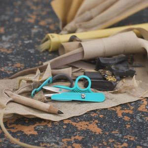 Tijeras de hilo para manualidades, cortador de hilo, bordado, arte inoxidable, artesanía de plástico, suministros de punto de cruz para costura, acolchado - Product Image 5