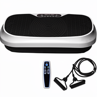 Mini plateforme vibrante pour tout le corps, idéale pour la maison et les voyages, entraînement, perte de poids, tonification, bien-être, en matériau PC, capacité maximale d'utilisation