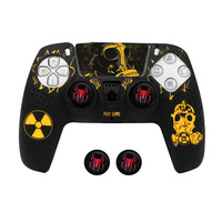Étui de protection pour manette de jeu AOMIOU pour PS5, étui en silicone protecteur, accessoires pour joueurs de jeux vidéo pour manette PS5, housse de protection