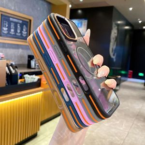 เคสแม่เหล็กใสชาร์จไร้สายสำหรับ iPhone 16 15 14 13 12 11 Pro Max PLUS ที่ป้องกันเลนส์โลหะแข็งฝาครอบกันกระแทก - Product Image 4