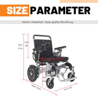 Fauteuil roulant électrique à usage intensif avec capacité de charge élevée 60211-L947