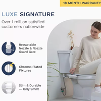 Accessoire de toilette bidet non électrique OEM-Buse autonettoyante avec pression d'eau réglable-Installation facile