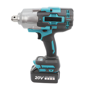 Llave de Impacto Eléctrica de Alto Torque sin Escobillas de Iones de Litio, Llave de Impacto Resistente para Reparación de Automóviles, Llave de Impacto Recargable de Alta Potencia - Product Image 6