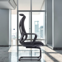 Chaise de bureau ergonomique moderne à dossier en tissu, réglable, à haute capacité de charge, bon marché, chaise de travail, chaise d'étude, chaise unique