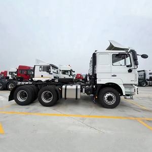 Camión Tractor Shacman 6X6 con Tracción en Todas las Ruedas, Camión Pesado Euro 5, Chasis de Carga, Camiones de Remolque para Transporte de Materiales de Minería - Product Image 4