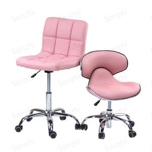 Chaise de technicien moderne pour salon de manucure, tabouret de pédicure <span class=keywords><strong>spa</strong></span> avec roulettes pour salon de beauté - Product Image 6