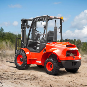 Montacargas Todoterreno 2WD/4WD de 2.5t, 3t y <span class=keywords><strong>3.5t</strong></span> de Capacidad, con Motor Diésel, para Terrenos Difíciles, Marca <span class=keywords><strong>Hangcha</strong></span>, en Oferta - Product Image 2