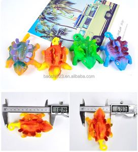 Creative TPR Blow-Up Dinosaur <b>Balloon</b> Bubble Ball Hollow Animal Stress Relief Vent Toy Viral Novelty Inflatable Fidget Toy - Product Image 5