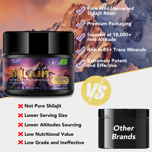 Crema de pomada de resina Shilajit negra Original de Hatmanlabs, suplemento de hierbas, resina de Shilajit del Himalaya orgánica pura 100% - Product Image 6