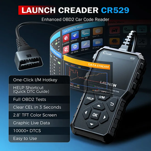 OBD2 CR529 Lector de Códigos OBDII con un Solo Clic, Herramienta de Diagnóstico Completa - Product Image 5
