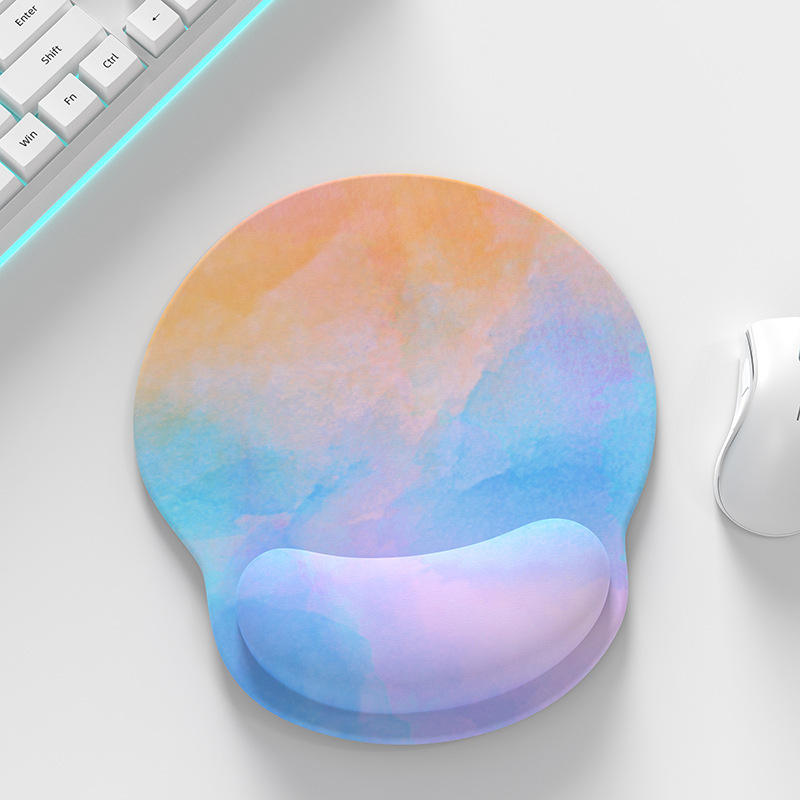 ภาพวาดหมึกสีสันสดใส/ผ้าดี+ซิลิโคน+BlackpuBottom