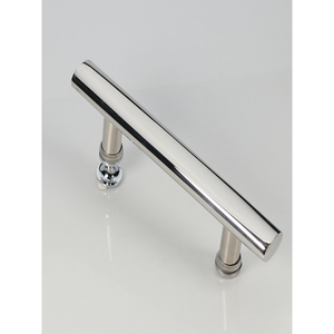 Manija de Acero Inoxidable para Puerta de Ducha, 145 mm de Distancia entre Agujeros, Manija Universal para Puerta de Vidrio, Tirador para Puerta Corredera de Baño - Product Image 4