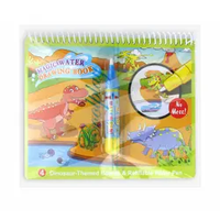 Livre de coloriage éducatif réutilisable personnalisé, livre de coloriage magique à l'eau pour enfants
