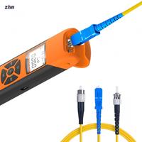 Portable G10 Mini Fiber Optical Power Meter OPM Dual Range Rechargeable Fiber Test Tool with SC/FC/ST Connector for FTTH Network