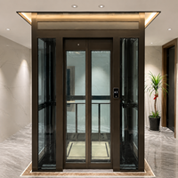 Ascenseur de Luxe Fiable à Traction pour Passagers, Ascenseur Domestique Haut de Gamme avec Observation, Certification CE pour Installation Intérieure