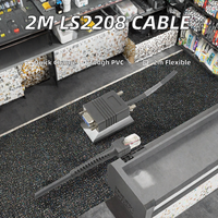 Kabel Pemindai Barcode USB ke RJ45 OEM 2M Fleksibel Abu-abu MA-517 dengan Pengisian Cepat 6A dan Transfer Data