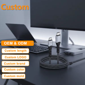 Câble de charge rapide USB 2.0 C vers Micro en cuivre pur 3A LUNG KAY, nouveau, 2M 3M, coque en alliage d'aluminium, gaine en nylon, transfert de données 480 Mbps - Product Image 4