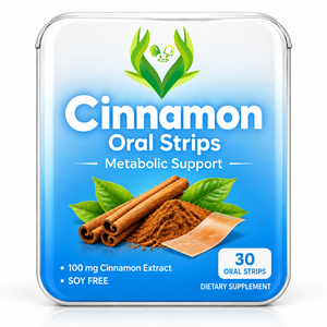 Tiras Orales de Canela Natural Directas de Fábrica, Apoyo Metabólico, Comodidad Articular, Apoyo Inmunológico, Metabolismo Saludable, Disolución Rápida - Product Image 1