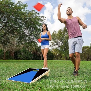 Jeu de lancer de sacs en bois Yl 702 pour l'extérieur, pour enfants et adultes, équipement de jeu de Cornhole - Product Image 2