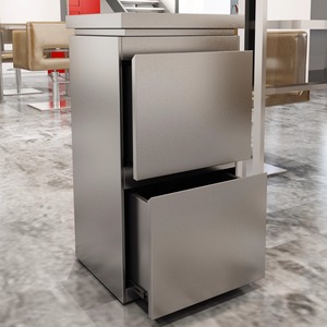 Armoire à outils moderne en acier inoxydable pour salons <span class=keywords><strong>de</strong></span> coiffure et <span class=keywords><strong>de</strong></span> beauté Chariot <span class=keywords><strong>de</strong></span> rangement dédié à la <span class=keywords><strong>coupe</strong></span> <span class=keywords><strong>de</strong></span> <span class=keywords><strong>cheveux</strong></span> pour coiffeur - Product Image 4