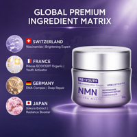 Crème raffermissante anti-rides à l'exosome de beauté naturelle et au resvératrol, restaure l'élasticité de la peau, renforce la barrière cutanée, hydratation intense, crème pour le visage