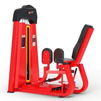 Machine d'abduction et d'adduction des cuisses à usage professionnel en salle de sport, avec système de charge par broches pour adducteurs et abducteurs internes et externes