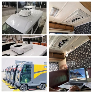 Envío Gratuito en EE. UU. Aire Acondicionado de Techo para Vehículos, Camiones, Autobuses, Autocaravanas, 12v 24V, Unidad de Aire Acondicionado para Dormitorios - Product Image 4